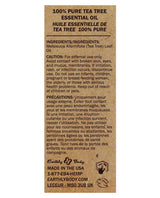 Earthly Body Pure Essential Oils - .34 Oz Tea Tree Massage Oils, Lotions, Cremes & Gels - Tophatter Daily Deals
