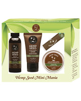Earthly Body Hemp Seed Mini Mania Kit - Guava Lava Default Title Setting The Mood - Tophatter Daily Deals
