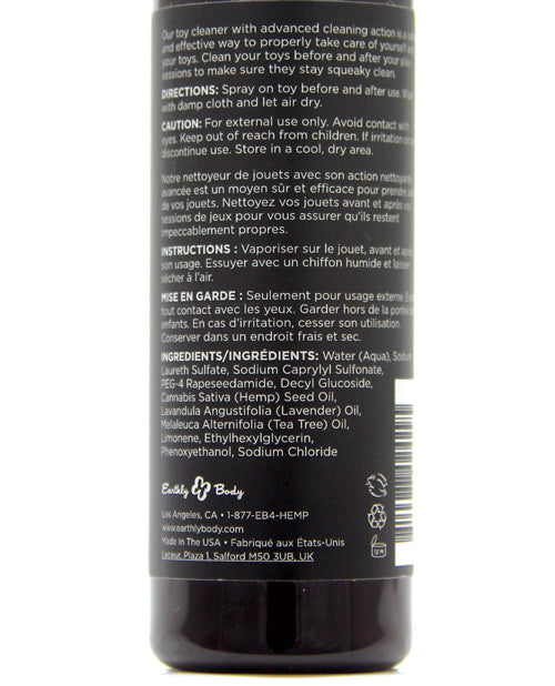Earthly Body Hemp Seed Toy Cleaner - 4 Oz Protection - Tophatter Daily Deals