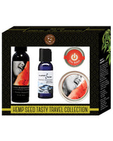 Earthly Body Hemp Seed Tasty Travel Collection - Watermelon Default Title Setting The Mood - Tophatter Daily Deals