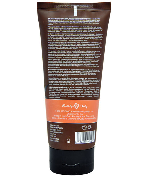Earthly Body Hand & Body Lotion - 7 Oz Isle Of You Massage Oils, Lotions, Creams And Gels - Tophatter Daily Deals