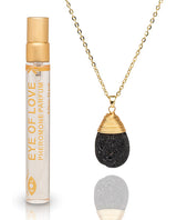 Eye Of Love Pheromone Parfum Necklace Drop - 10 Ml Gold Setting The Mood - Tophatter Daily Deals