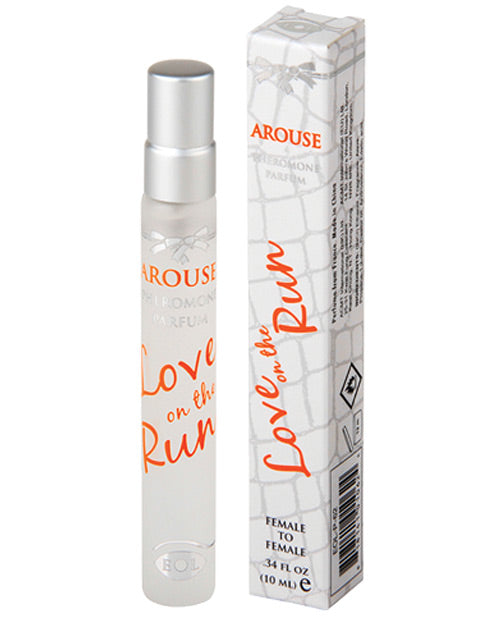 Love On The Run Pheromone Body Spray Female - 10 Ml Arouse Default Title Setting The Mood - Tophatter Daily Deals