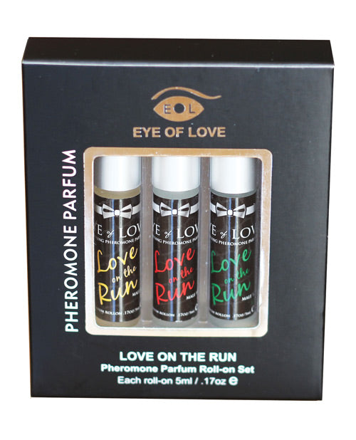 Eye Of Love Male To Female Pheromone Roll On Set - Set Of 3 Default Title Setting The Mood - Tophatter Daily Deals