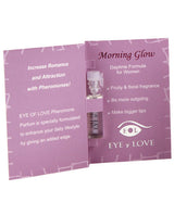 Eye Of Love Pheromone Parfum Sample - 1 Ml Morning Glow Setting The Mood - Tophatter Daily Deals