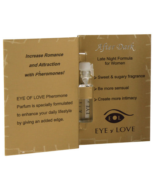 Eye Of Love Pheromone Parfum Sample - 1 Ml After Dark Setting The Mood - Tophatter Daily Deals