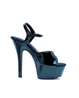 Ellie Shoes Juliet 6" Pump W-2" Platform Black Eight Default Title Foot Wear - Tophatter Daily Deals
