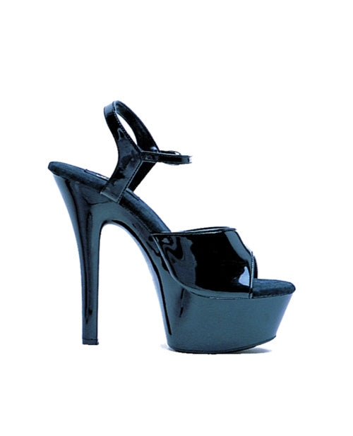 Ellie Shoes Juliet 6" Pump W-2" Platform Black Eight Default Title Foot Wear - Tophatter Daily Deals
