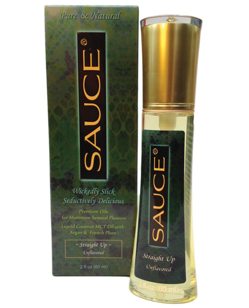 Sauce Coconut Massage Oil - 2 Oz Straight Up Default Title Massage Oils, Lotions, Creams And Gels - Tophatter Daily Deals