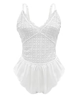 Premiere Lace Romper White Lg All Undergarments - Tophatter Daily Deals