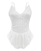 Premiere Lace Romper White Xl All Undergarments - Tophatter Daily Deals