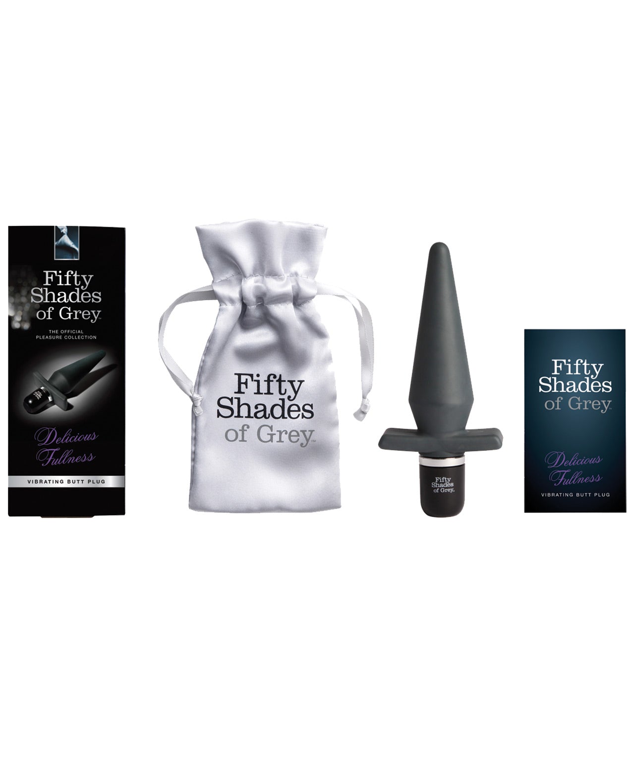 Fifty Shades Of Grey Delicious Fullness Vibrating Butt Plug Fifty Shades Of Grey - Tophatter Daily Deals