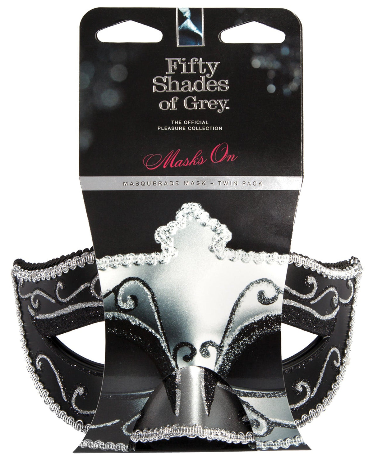 Fifty Shades Of Grey Masquerade Masks Twin Pack Default Title Fifty Shades Of Grey - Tophatter Daily Deals