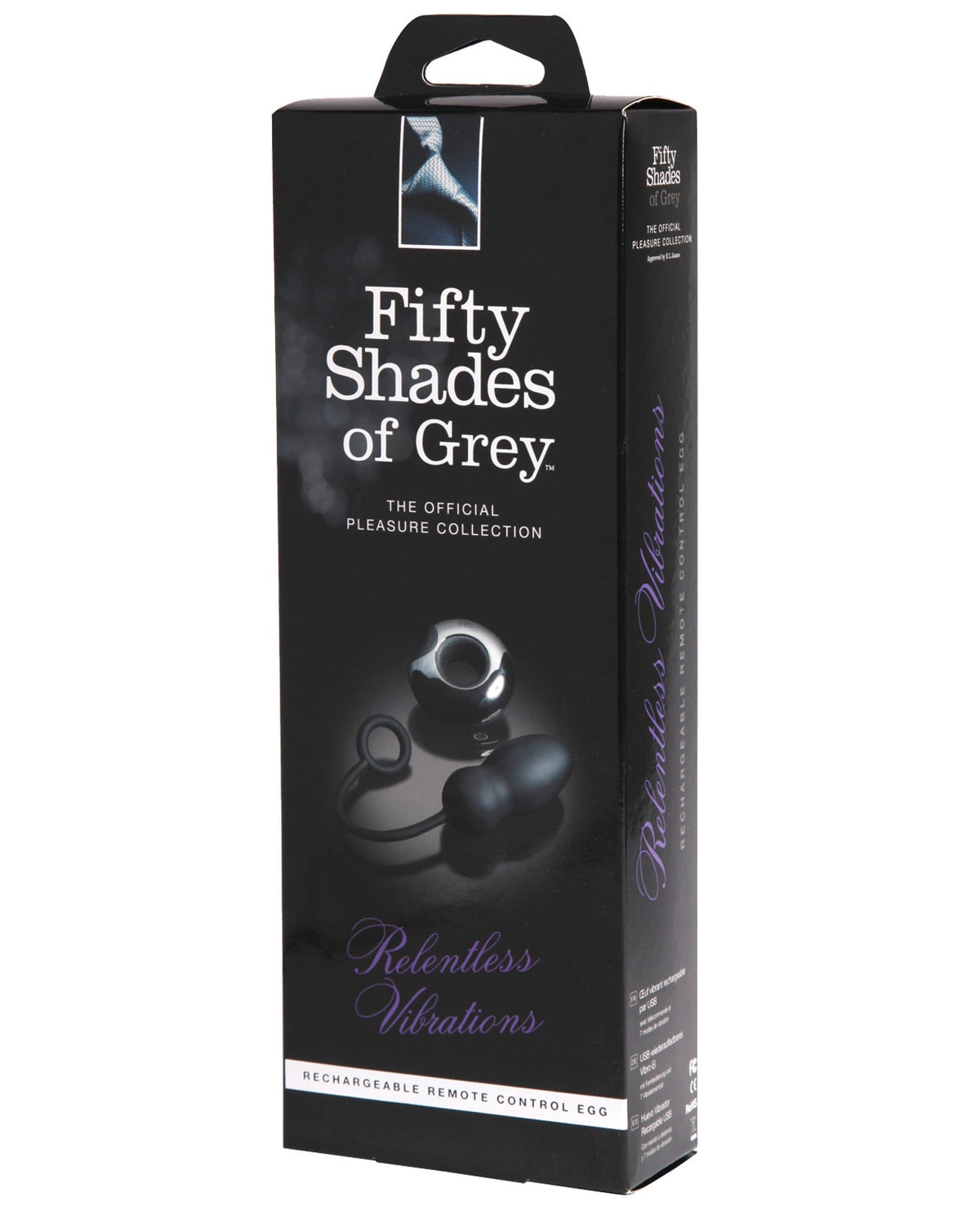 Fifty Shades Of Grey Relentless Vibrations Remote Control Egg Default Title Fifty Shades Of Grey - Tophatter Daily Deals