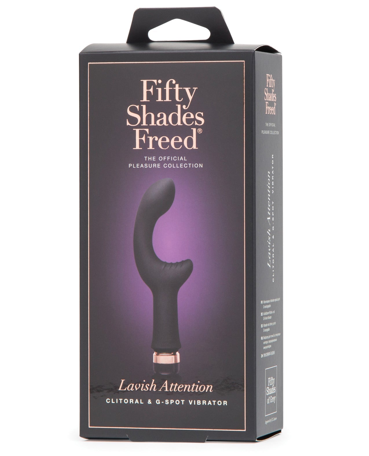 Fifty Shades Freed Lavish Attention Rechargeable Clitoral & G-spot Vibrator Default Title Fifty Shades Of Grey - Tophatter Daily Deals