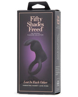 Fifty Shades Freed Lost In Each Other Rechargeable Rabbit Vibrating Love Ring Default Title Fifty Shades Of Grey - Tophatter Daily Deals