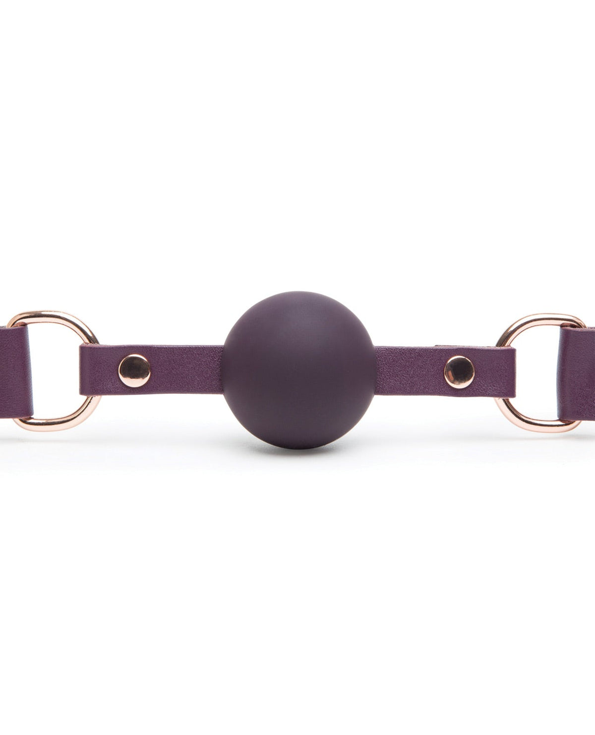 Fifty Shades Cherished Collection Leather Ball Gag Fifty Shades Of Grey - Tophatter Daily Deals