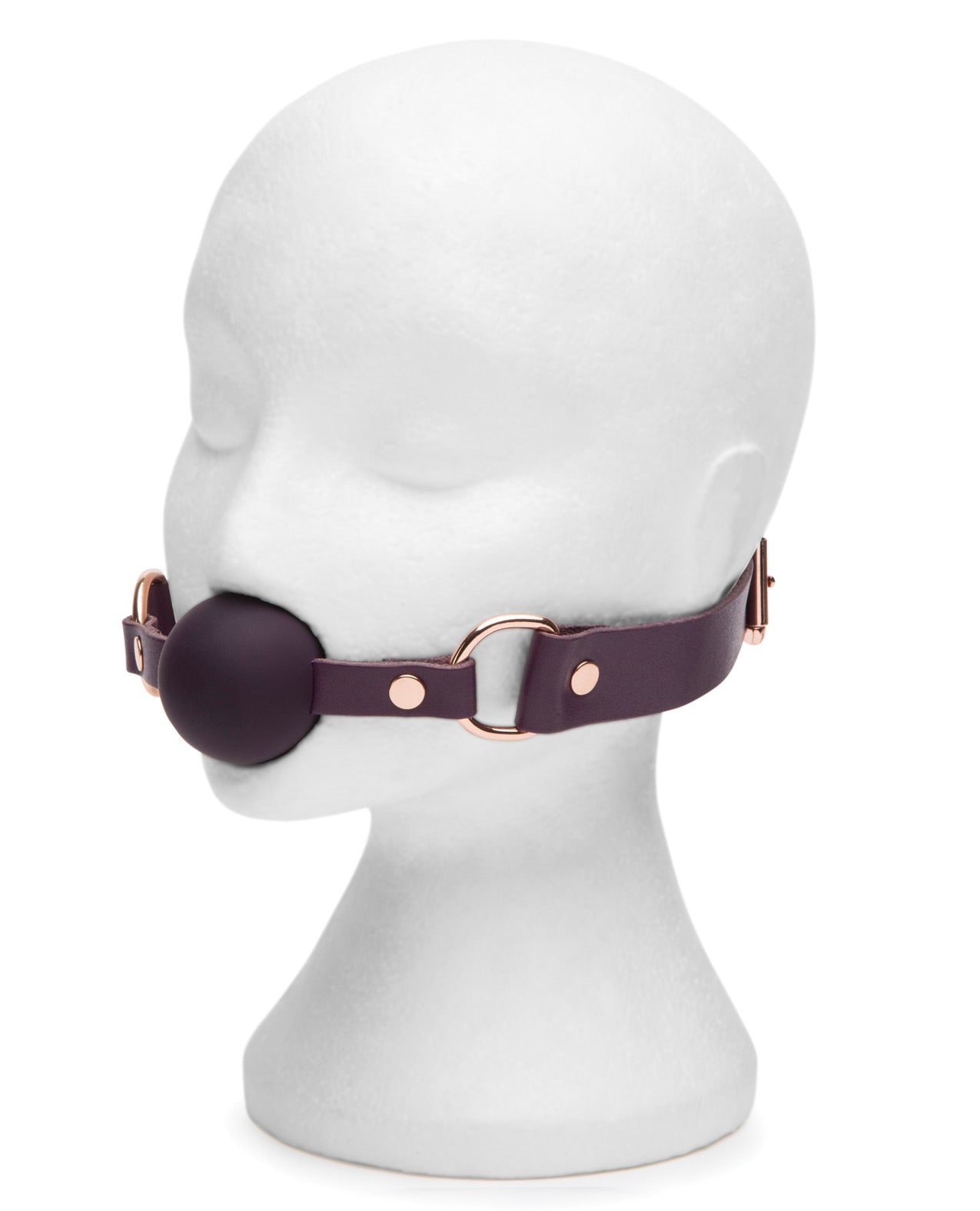 Fifty Shades Cherished Collection Leather Ball Gag Fifty Shades Of Grey - Tophatter Daily Deals