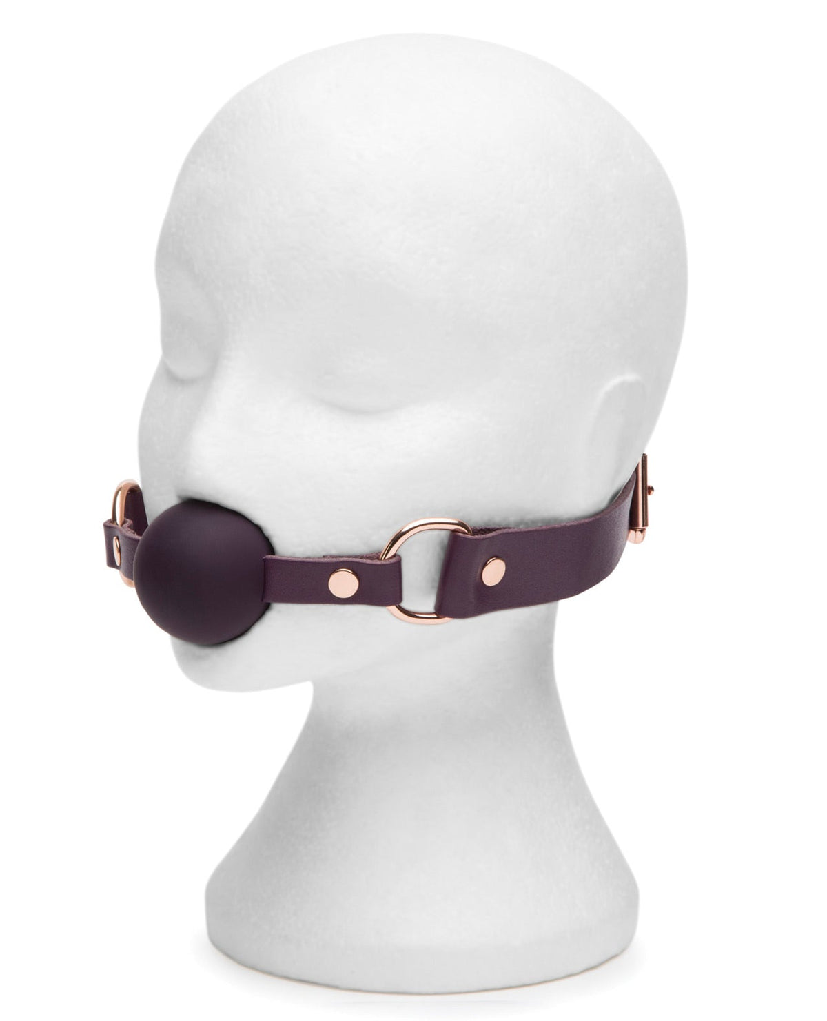 Fifty Shades Cherished Collection Leather Ball Gag Fifty Shades Of Grey - Tophatter Daily Deals