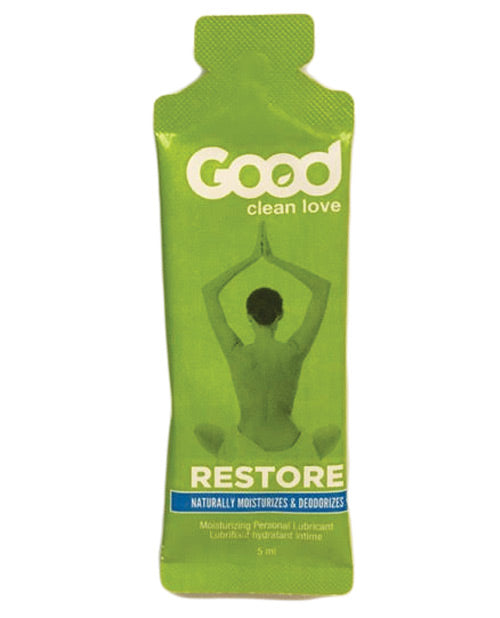 Good Clean Love Bio Match Restore Moisturizing Personal Lubricant - 5 Ml Foil Default Title Lubes - Tophatter Daily Deals