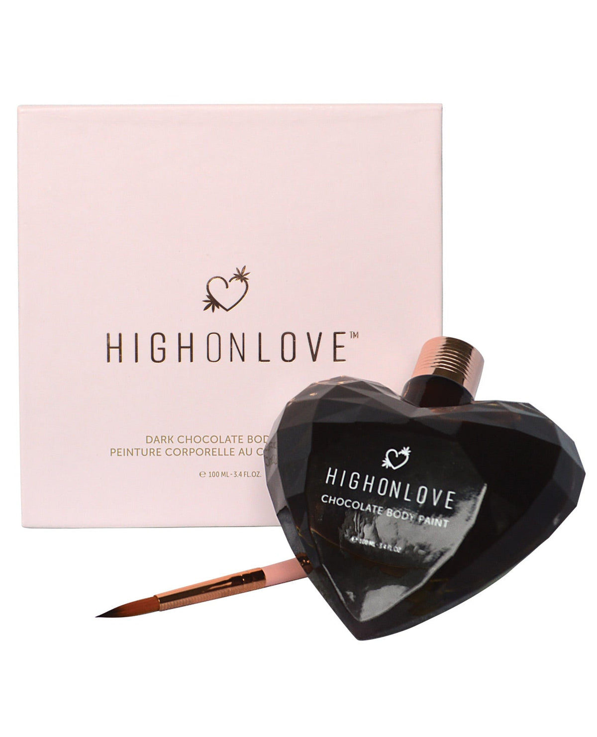 High On Love Hemp Chocolate Body Paint Default Title Body Fun - Tophatter Daily Deals