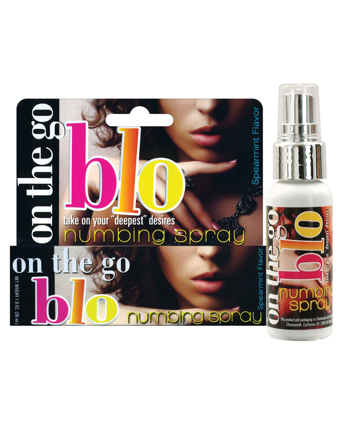 On The Go Blo Numbing Spray - Spearmint Default Title Sexual Enhancers - Tophatter Daily Deals