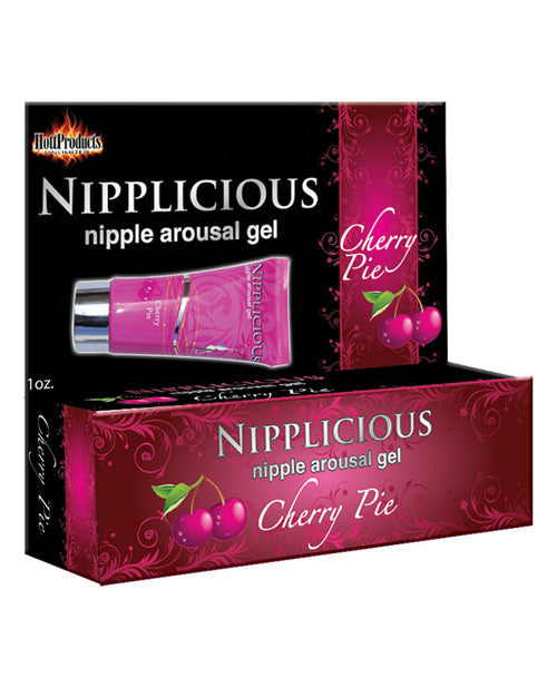Nipplicious Nipple Arousal Gel - 1oz Cherry Pie Default Title Body Fun - Tophatter Daily Deals