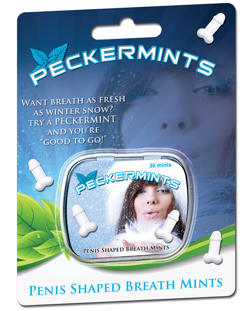 Peckermints Penis Shaped Breath Mints Default Title Bachelorette & Party Supplies - Tophatter Daily Deals