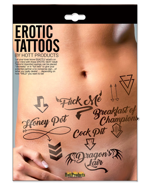 Erotic Tattoos Default Title Body Fun - Tophatter Daily Deals