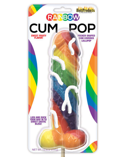 Rainbow Cock Cum Pops Default Title Bachelorette & Party Supplies - Tophatter Daily Deals