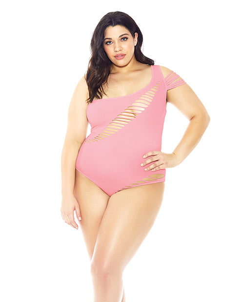 Slashed Seamless Teddy Pink Qn Default Title All Undergarments - Tophatter Daily Deals