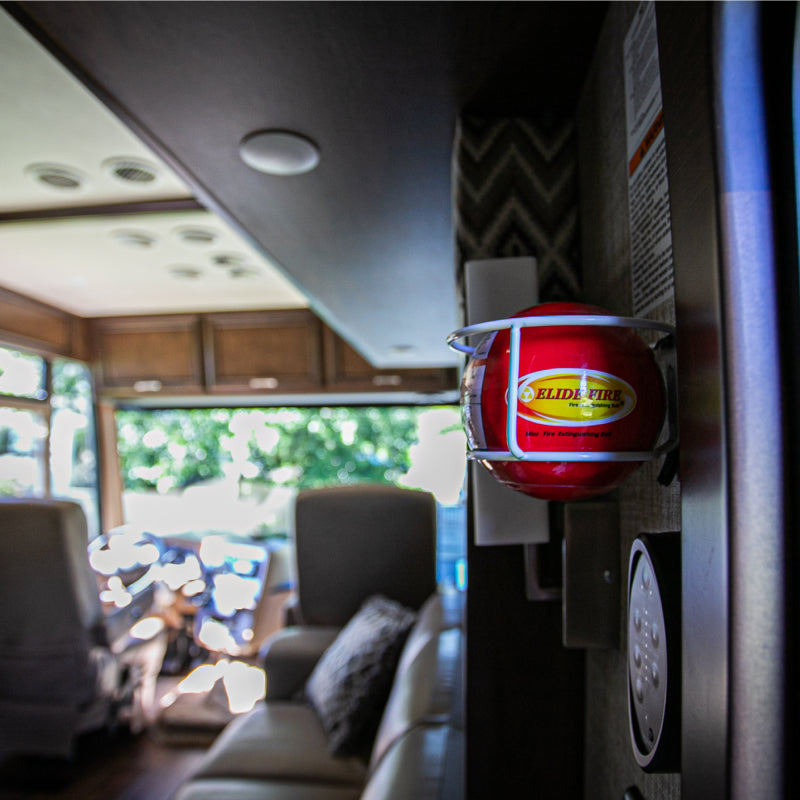 Elide 6" Fire Extinguishing Ball - Red - Tophatter Daily Deals