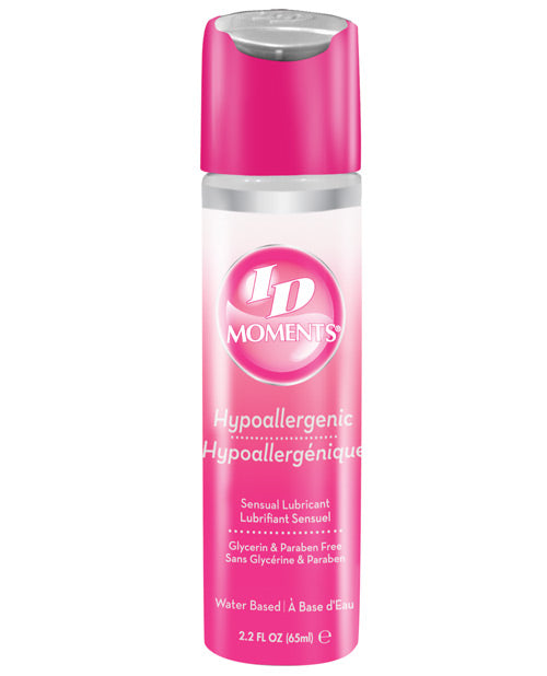 Id Moments Water Based Lubricant - 2.2 Oz Flip Cap Bottle Default Title Lubes - Tophatter Daily Deals