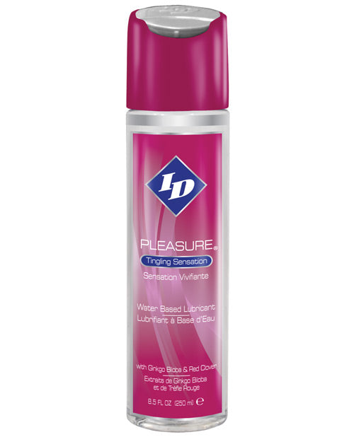 Id Pleasure Waterbased Tingling Lubricant - 8.5 Oz Flip Cap Bottle Default Title Lubes - Tophatter Daily Deals