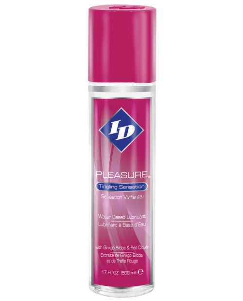 Id Pleasure Waterbased Tingling Lubricant - 17 Oz Pump Bottle Default Title Lubes - Tophatter Daily Deals
