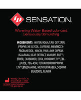 Id Sensation Waterbased Warming Lubricant - 4.4 Oz Flip Cap Bottle Lubes - Tophatter Daily Deals