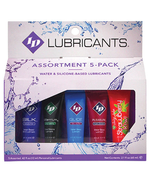 Id Sampler - 12 Ml Tube Pack Of 5 Default Title Lubes - Tophatter Daily Deals