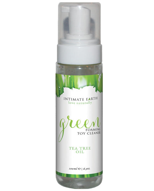 Intimate Earth Green Tea Tree Oil Foaming Toy Cleaner 200ml Default Title Protection - Tophatter Daily Deals