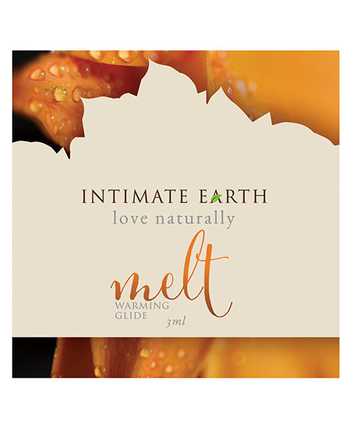 Intimate Earth Melt Warming Glide - 3 Ml Foil Default Title Massage Oils, Lotions, Creams & Gels - Tophatter Daily Deals