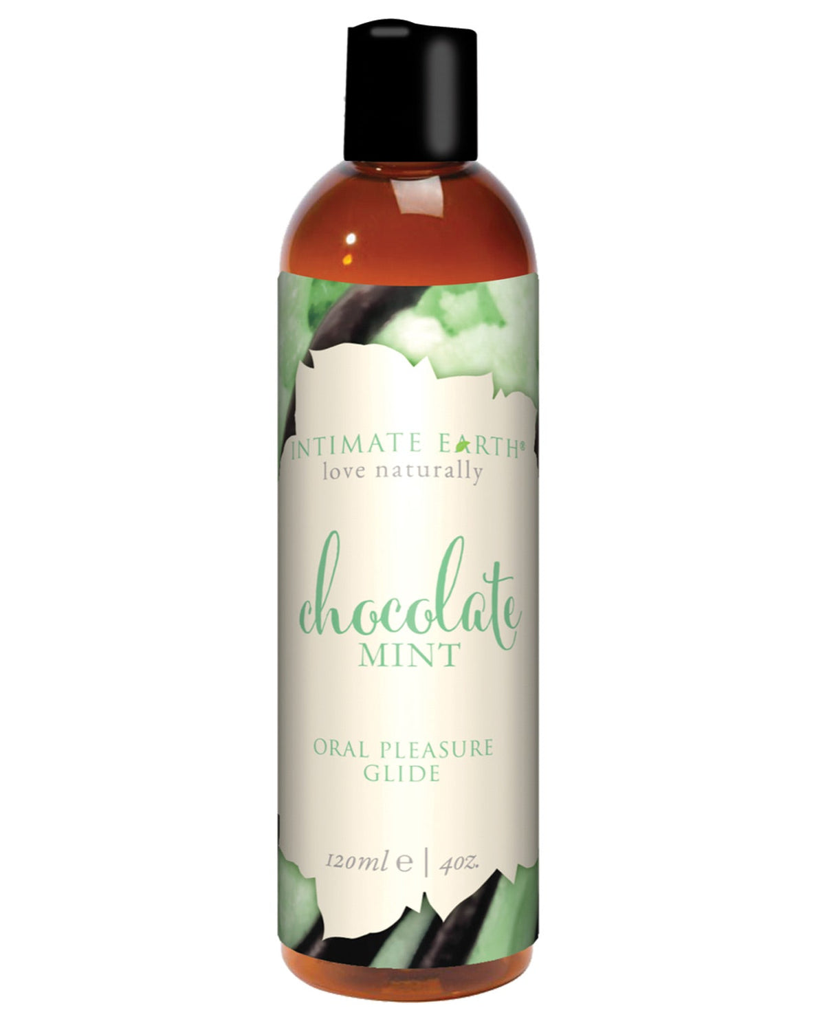 Intimate Earth Natural Flavors Glide - 120 Ml Chocolate Mint Default Title Massage Oils, Lotions, Creams And Gels - Tophatter Daily Deals