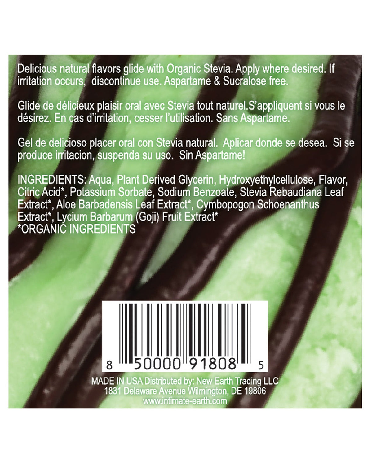 Intimate Earth Chocolate Mint Oil Foil - 3ml Massage Oils, Lotions, Creams And Gels - Tophatter Daily Deals