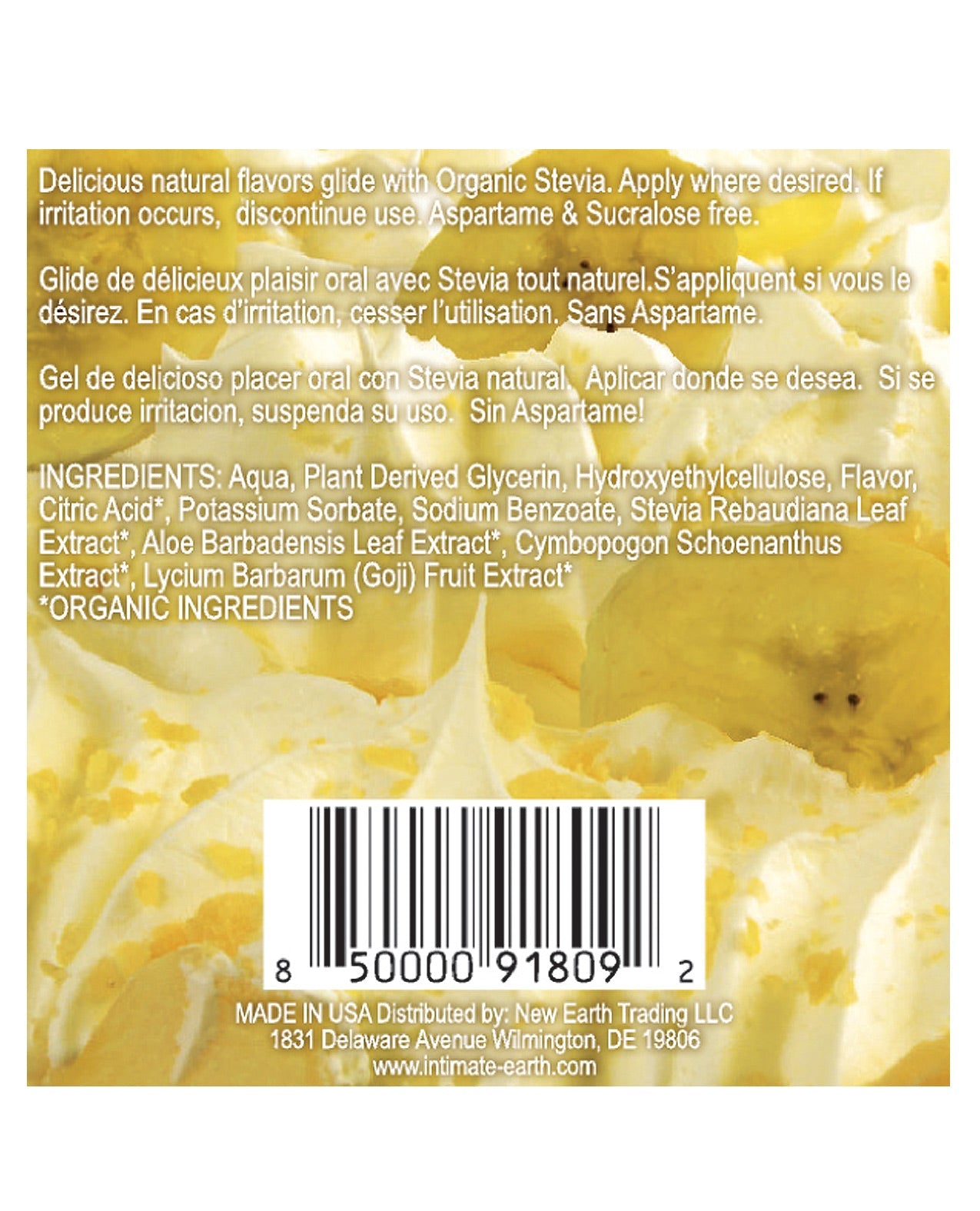 Intimate Earth Banana Cream Pie Oil Foil - 3ml Massage Oils, Lotions, Creams And Gels - Tophatter Daily Deals