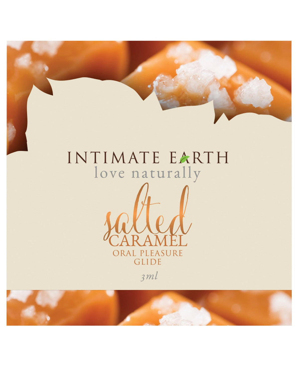 Intimate Earth Salted Caramel Oil Foil - 3ml Default Title Massage Oils, Lotions, Creams And Gels - Tophatter Daily Deals