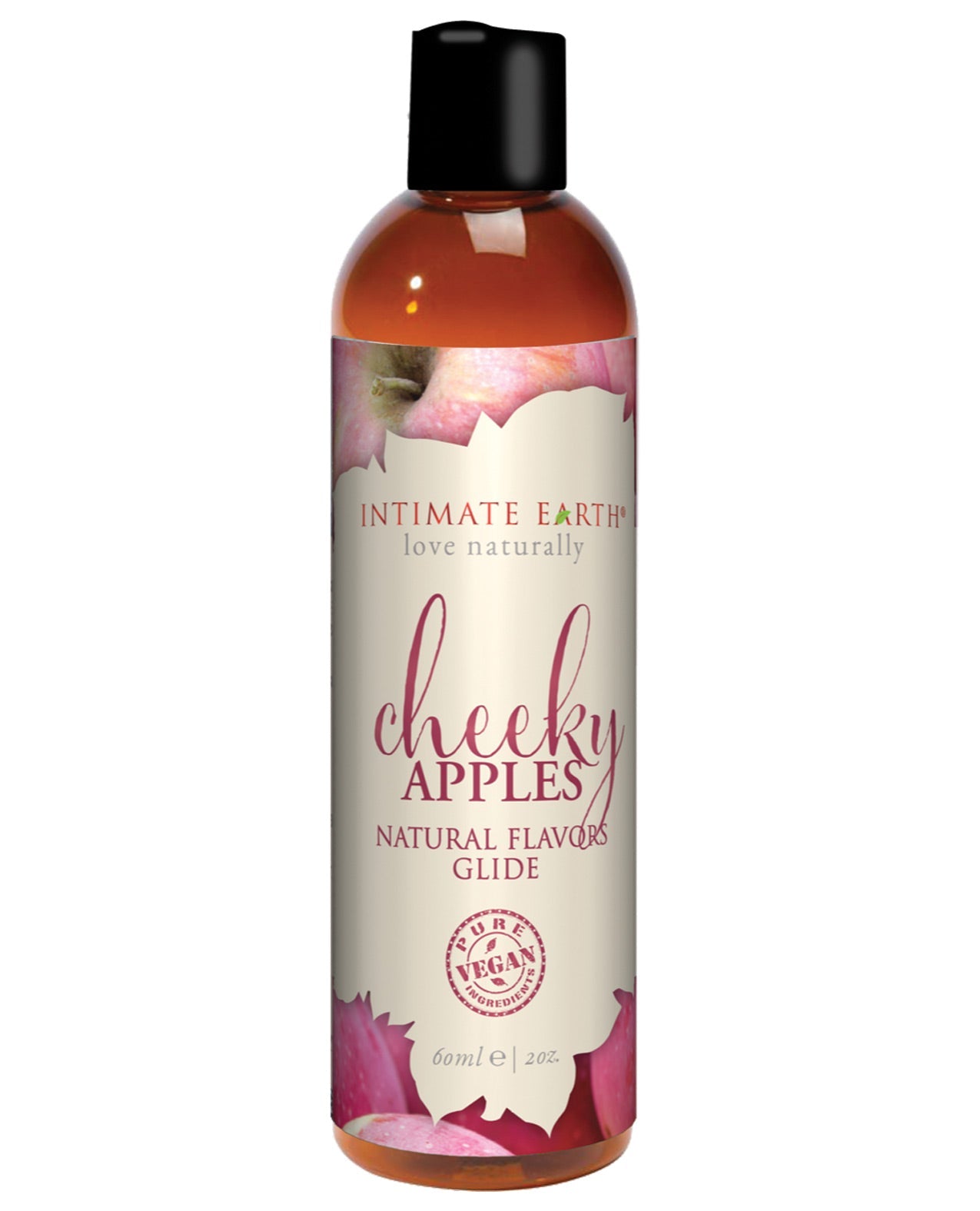 Intimate Earth Natural Flavors Glide - 60 Ml Cheeky Apples Default Title Massage Oils, Lotions, Creams And Gels - Tophatter Daily Deals