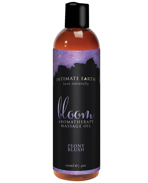 Intimate Earth Bloom Massage Oil - 120 Ml Peony Blush Default Title Massage Oils, Lotions, Creams And Gels - Tophatter Daily Deals
