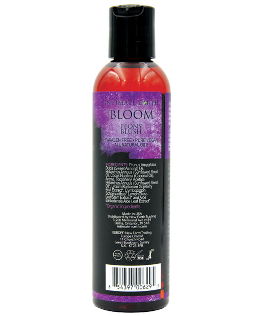 Intimate Earth Bloom Massage Oil - 120 Ml Peony Blush Massage Oils, Lotions, Creams And Gels - Tophatter Daily Deals