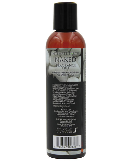 Intimate Earth Massage Oil - 240 Ml Naked Massage Oils, Lotions, Creams And Gels - Tophatter Daily Deals
