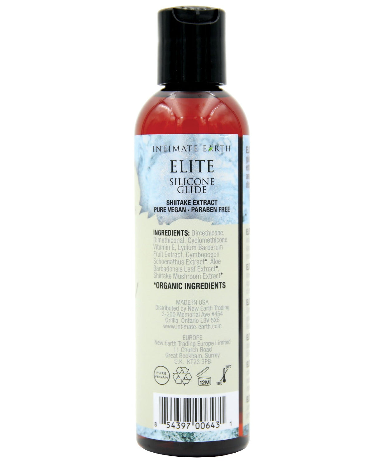 Intimate Earth Elite Silicone Shiitake Glide - 60 Ml Lubes - Tophatter Daily Deals