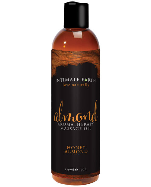 Intimate Earth Massage Oil - 120 Ml Honey Almond Default Title Massage Oils, Lotions, Creams And Gels - Tophatter Daily Deals