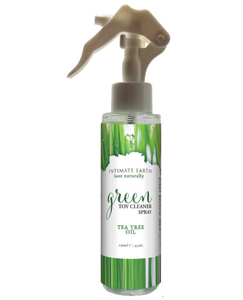 Intimate Earth Green Tea Tree Oil Toy Cleaner Spray - 4.2oz Default Title Protection - Tophatter Daily Deals